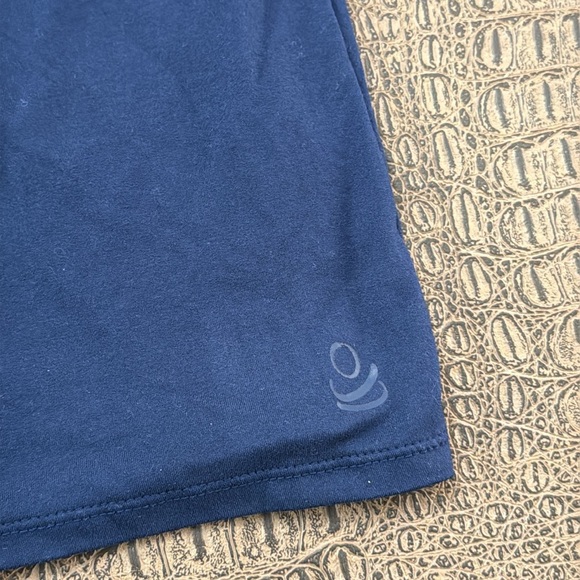 Cuddl Duds Flexwear Navy Blue Short Sleeve Top Women’s 1X - Picture 3 of 8